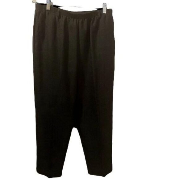 Alfred Dunner Plus Size Black 2 Pcs Top and Pants Size‎ 16 - Picture 3 of 8